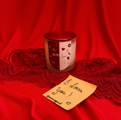 Burning Love | Vela de Champagne Toast 180g