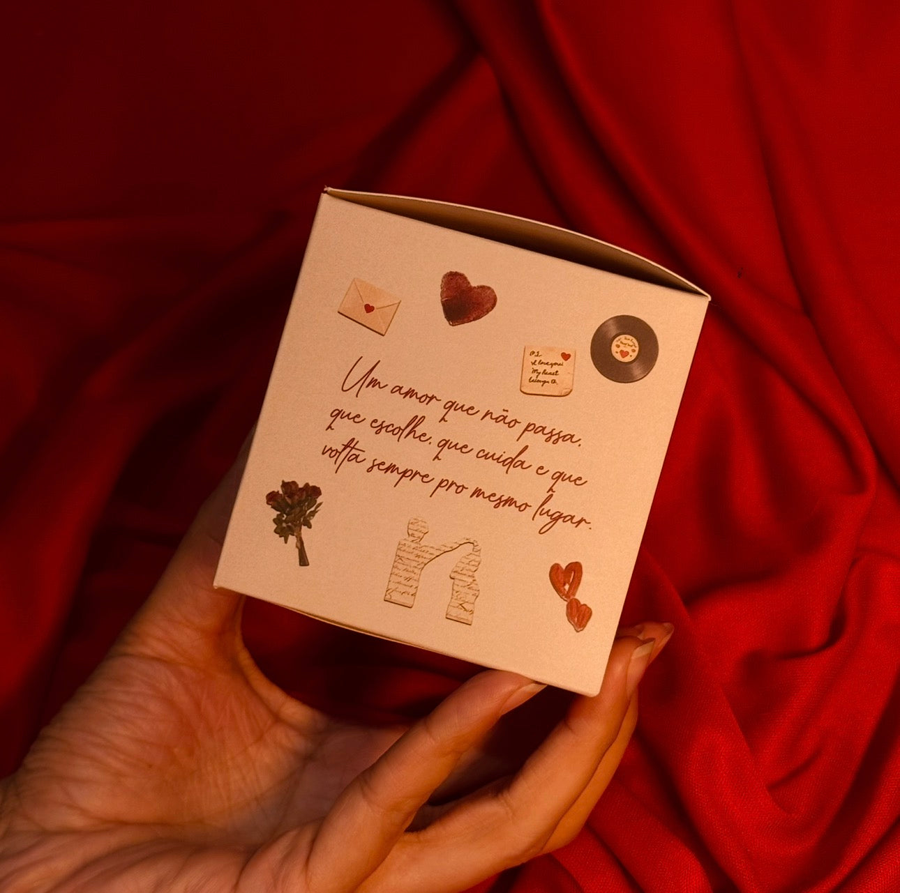 Burning Love | Vela de Champagne Toast 180g