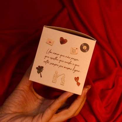 Burning Love | Vela de Champagne Toast 180g