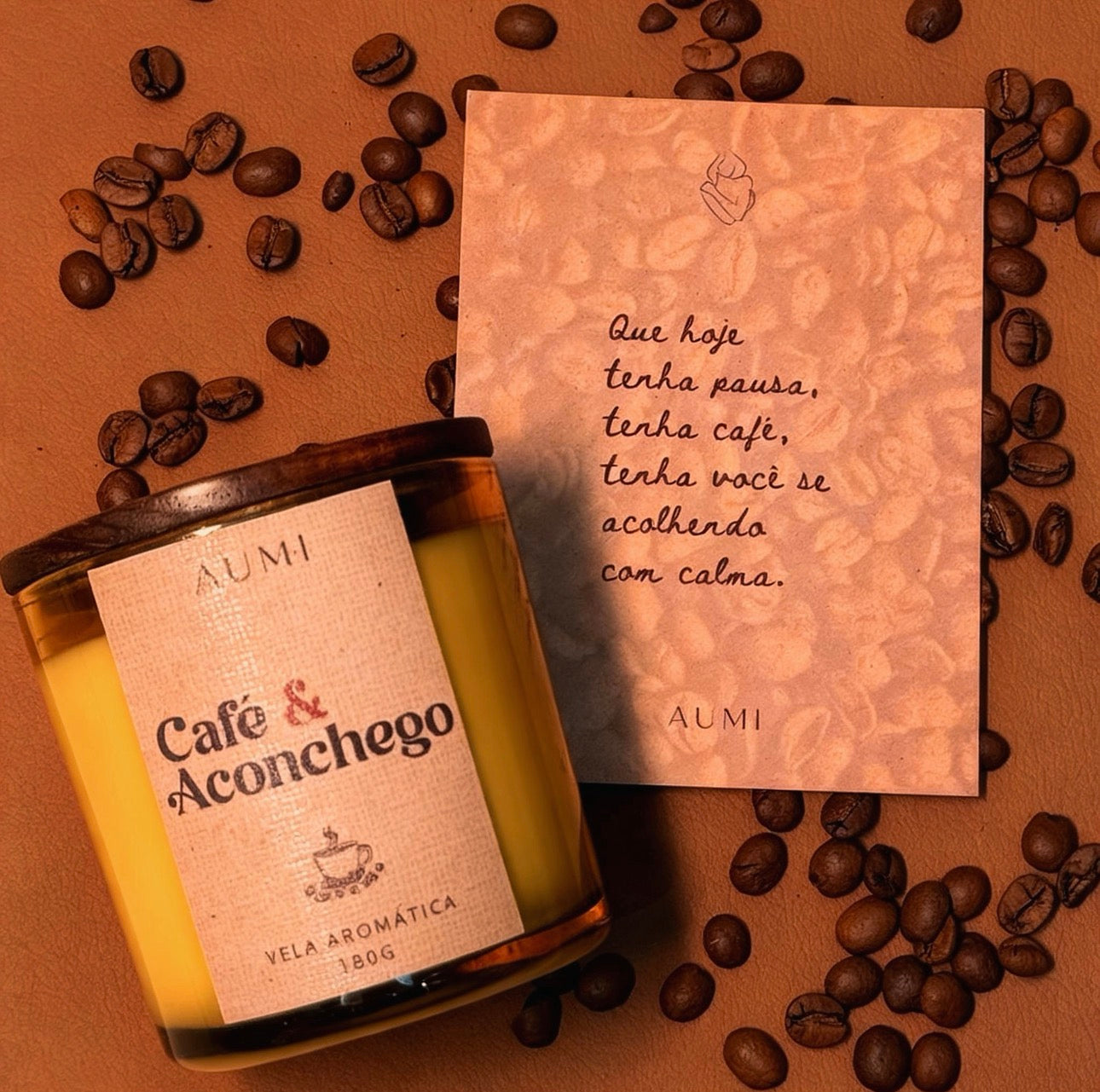 Café & Aconchego | Vela de Café 180g