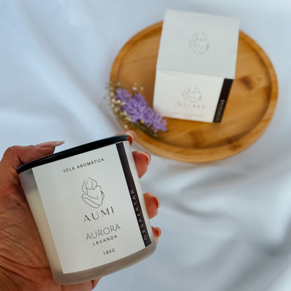 Aurora | Vela de Lavanda 180g