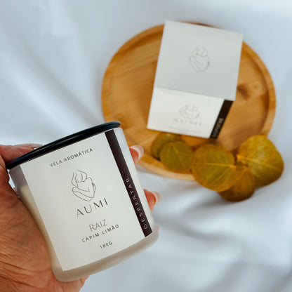 Raiz | Vela de Capim Limão 180g
